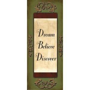 Words to Live By, Sage, GoldDream, Believe, Discover by Debbie DeWitt 