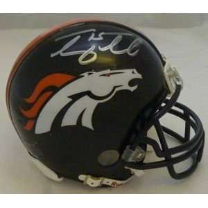  Tim Tebow Autographed Denver Broncos Mini Helmet Sports 
