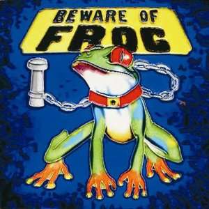  8x 8 Art Tile   Beware of Frog