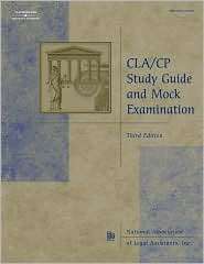 NALAs CLA/CP Study Guide and Mock Examination, (1418029734), NALA 