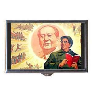  CHAIRMAN MAO CHINA COMMUNIST Coin, Mint or Pill Box Made 