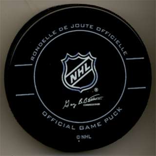 2012 ALL STAR GAME OTTAWA SENATORS OFFICIAL NHL GAME PUCK  