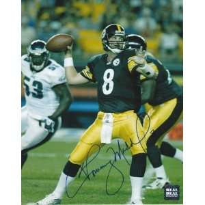  Tommy Maddox Autographed/Hand Signed Pittsburgh Steelers 