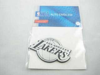 NBA Los Angeles Lakers 3D Chrome Team Emblem Auto Logo  