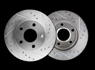 Nissan Maxima Drilled & Slotted Rotors Rear 97 98  