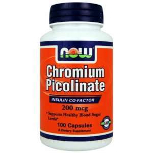  Chromium Picolinate, 200 mcg, 250 Capsules Health 