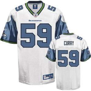  Aaron Curry White Reebok NFL Premier Seattle Seahawks 