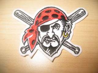 Pittsburgh Pirates PATCH Iron on Baseball Team MLB LOGO  