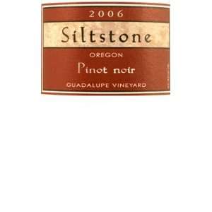  2006 Siltstone Pinot Noir Oregon Guadalupe Vineyard 750ml 