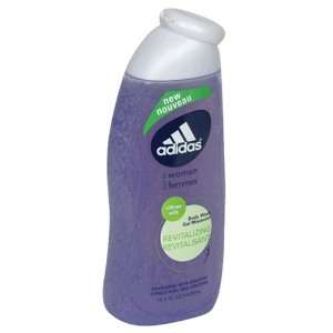 Adidas for Women Body Wash, Citrus Oils, 13.5 Ounce Bottles (Pack of 6 