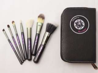 PCS Hello Kitty Makeup Brush Brushes Set + Faux Leather Case  