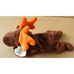  TY Beanie Babies Chocolate the Moose Stuffed Animal Plush 