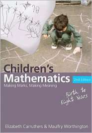 Childrens Mathematics, (1412922836), Carruthers Elizabeth, Textbooks 