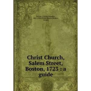   Charles Knowles, 1867 1950,Christ Church (Boston, Mass.) Bolton Books