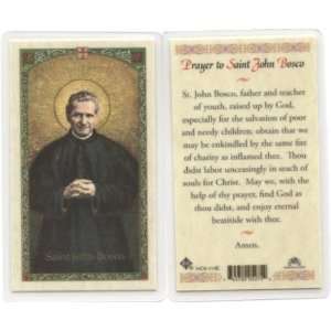  Prayer to St. John Bosco Holy Card (HC9 114E)   Pack of 10 