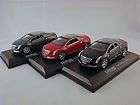 Lot of 3 LUXURY 143 Diecast Cars Cadillac CONVERJ CONCEPT Black Red 