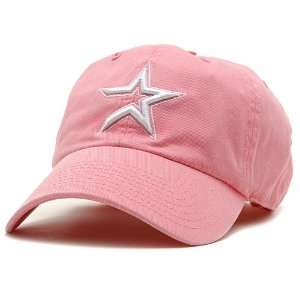  Houston Astros Womens Pink Adjustable Cap   Pink 