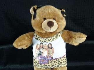 Plush Build a Bear Cheetah Girls Dress Plush Bow Teddy  