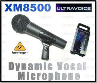 Behringer XM8500 Dynamic Cardioid Vocal Microphone 4033653080019 
