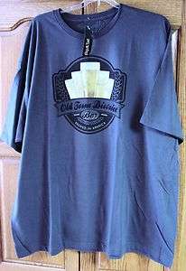   SLEEVE OLD TOWN DISTRICT BEER GRAPHIC T SHIRT 3XLT XXXL TALL  