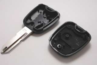   Key Shell Case Cover For PEUGEOT 106 206 306 405 2 Buttons  