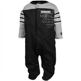 NFL Oakland Raiders Two Pack Long Sleeve Bodysuit Infant/Toddler Boys
