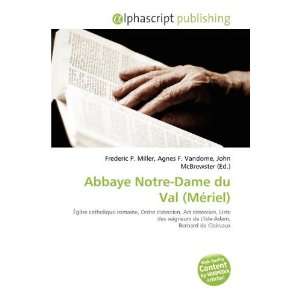  Abbaye Notre Dame du Val (Mériel) (French Edition 