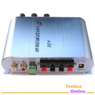 Mini Audio Stereo Hi Fi 2.1 CD Amplifier 12V4A power  