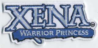 Xena Warrior Princess Logo Patch  UNUSED  