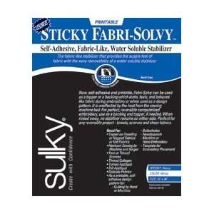  Sulky Sticky Fabri Solvy Stabilizer 20X36; 2 Items/Order 