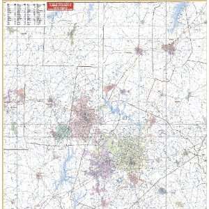  Universal Map 076253852x Raleigh NC Vicinity Wall Map 