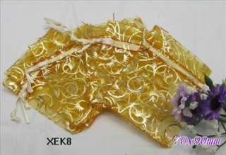 material organza size approx 3x3 5 70x90mm quantity 50pcs 1 inch