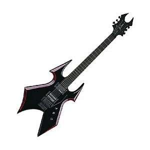  Bc Rich Wmd Warbeast Red Bevel Electric Guitar Musical 