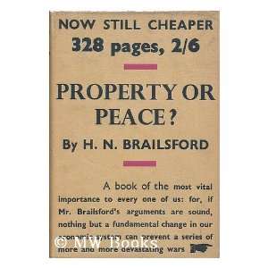   Noel Brailsford H. N. (Henry Noel), (1873 1958) Brailsford Books