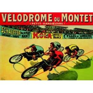  Velodrome Du Mont Poster Print