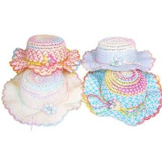 Girls Tea Party Hat Mix (4 pc) by Cutie Collection