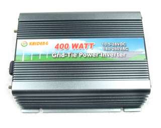 400Watt Grid Tie Power Inverter For Solar Panel Generator 110V/220V 