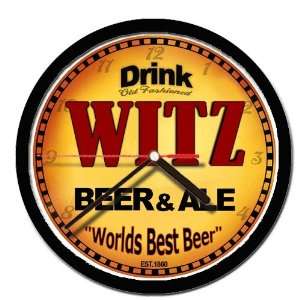  WITZ beer and ale cerveza wall clock 