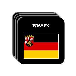    Pfalz)   WISSEN Set of 4 Mini Mousepad Coasters 