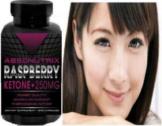 Absonutrix raspberry ketone 250mg 240 capsules/bottle fat loss through 