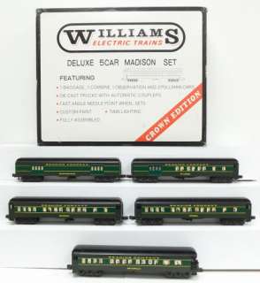 Williams 2513 O Gauge Reading Madison Passenager Set EX+/Box  
