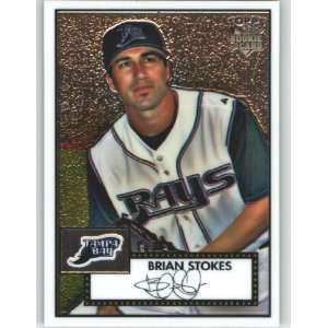  2007 Topps 52 (1952 Edition) Chrome Refractors #86 Brian Stokes 
