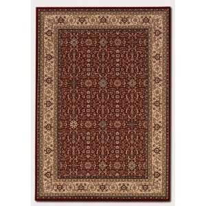 Area Rug Classic Persian Pattern in Persian Red  