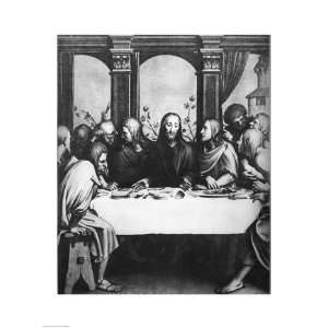  The Last Suppe   Poster by Hans Holbein (18x24)