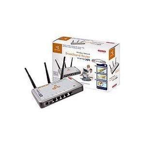 Sitecom WL 153 MIMO XR   Wireless router   5 port switch   802.11b/g 