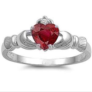   Irish Friendship and Love Band Claddagh Ring (Available in size 6, 7