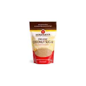 Organic Coconut Sugar 16 oz Package  Grocery & Gourmet 