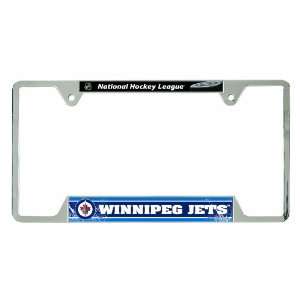  NHL Winnipeg Jets Metal License Plate Frame Sports 