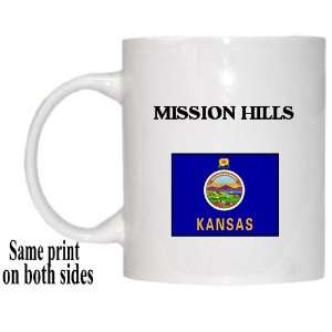  US State Flag   MISSION HILLS, Kansas (KS) Mug Everything 