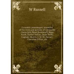  of the lives and actions of remarable characters, Beau Brummell 